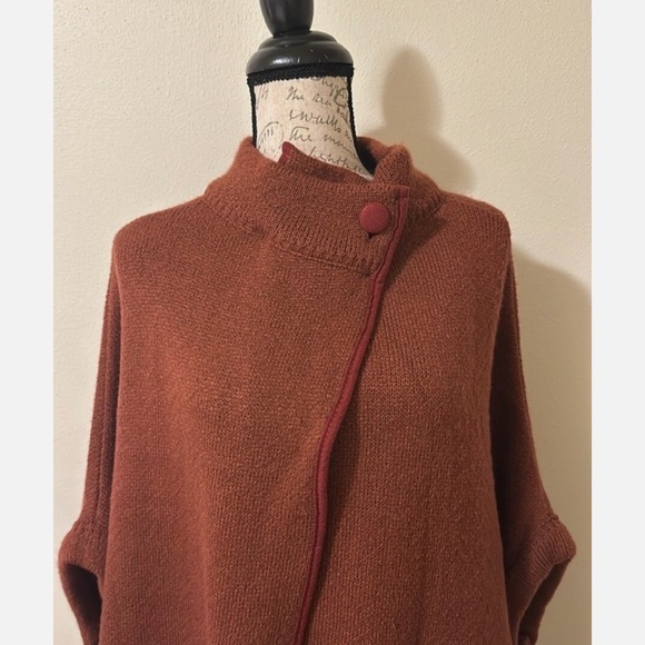 LC Lauren Conrad Rich Brown Women's Cardigan - Picture 2 of 5